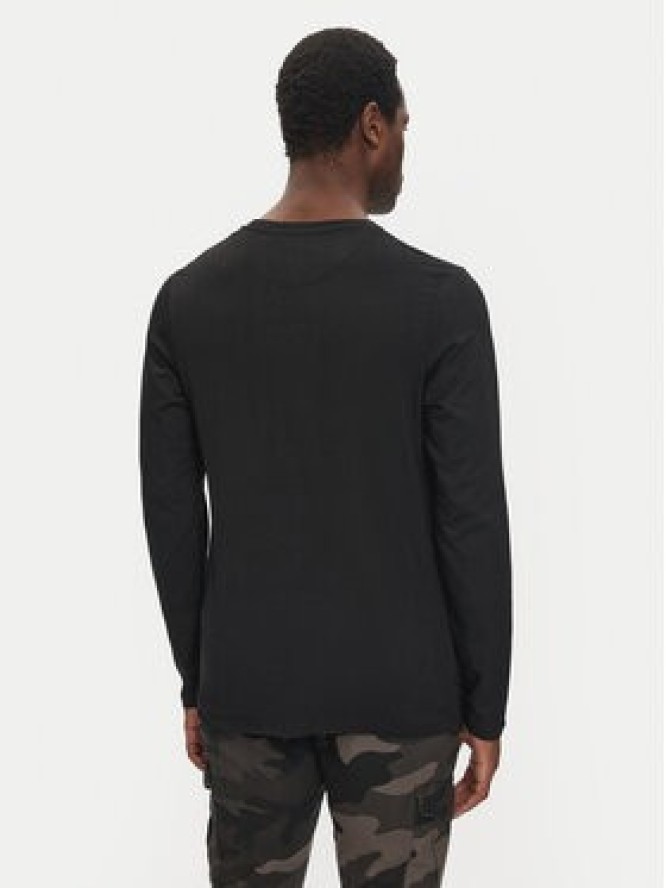 Brave Soul Longsleeve MLT-69FRANZC Czarny Regular Fit