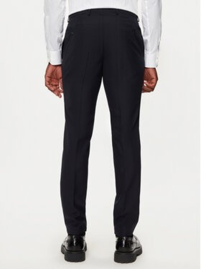 KARL LAGERFELD Garnitur 115244 544008 Granatowy Slim Fit