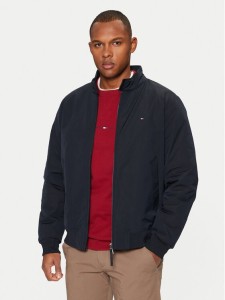 Tommy Hilfiger Kurtka przejściowa Harrington MW0MW37647 Granatowy Regular Fit