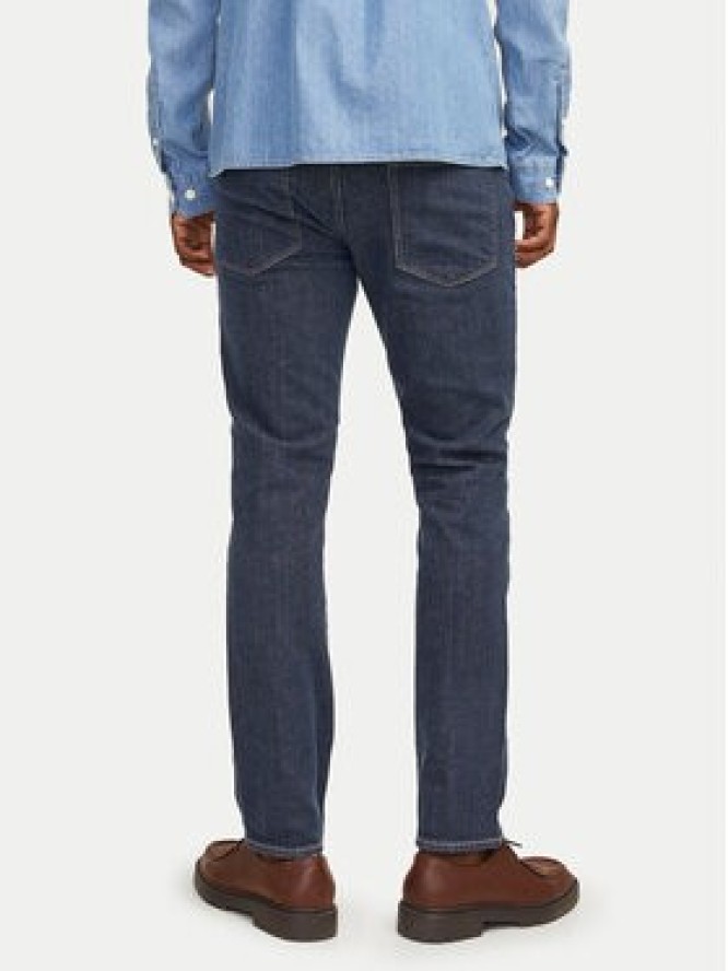 Jack&Jones Jeansy Clark 12261707 Granatowy Regular Fit