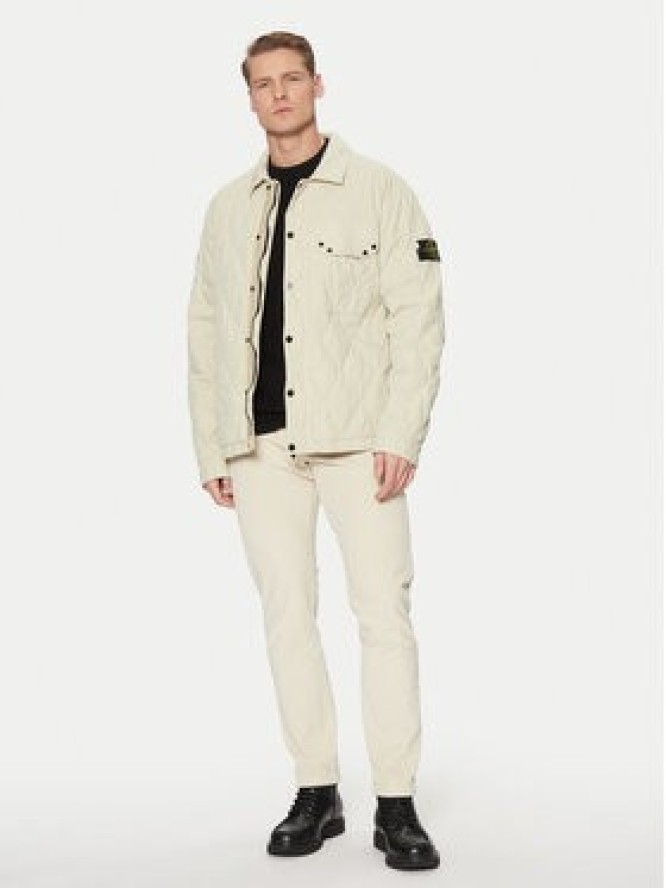 Stone Island Kurtka przejściowa 8115Q0633 Beżowy Regular Fit