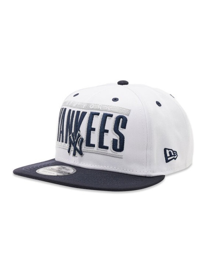 New Era Czapka z daszkiem New York Yankees Retro 9FIFTY 60285211 Biały