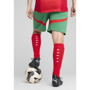 Męskie szorty Maroko 2025 PUMA Archive Green Red
