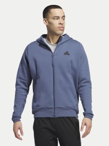 adidas Bluza Z.N.E. Premium IR5226 Niebieski Loose Fit