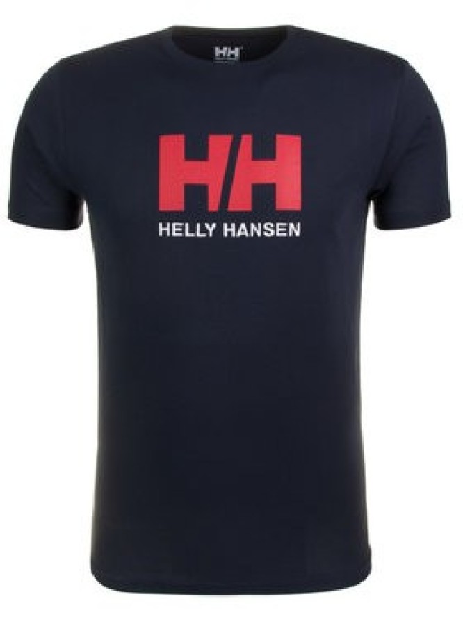 Helly Hansen T-Shirt Logo 33979 Granatowy Regular Fit