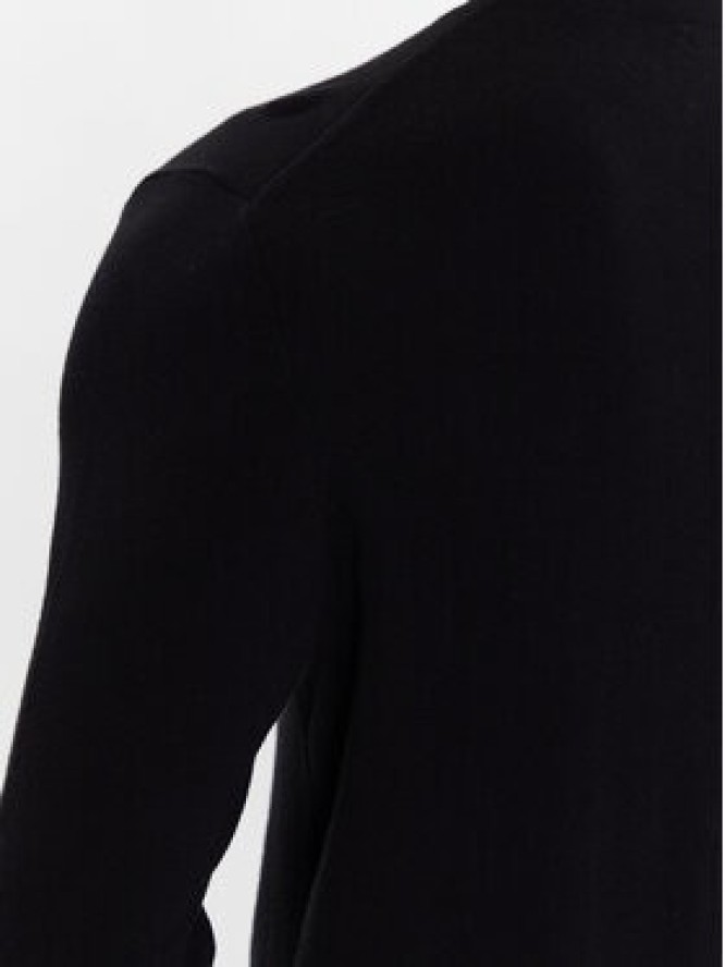 Sisley Sweter 10F2S1C78 Czarny Regular Fit