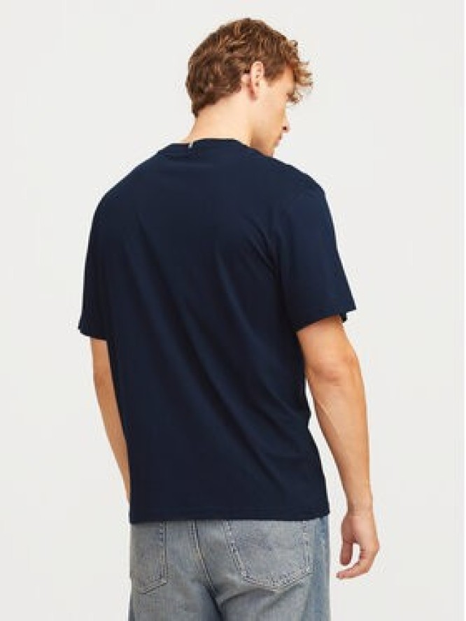 Jack&Jones T-Shirt Fredeiksberg 12262492 Granatowy Regular Fit