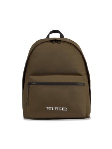 Tommy Hilfiger Plecak Th Monotype Dome Backpack AM0AM12112 Zielony