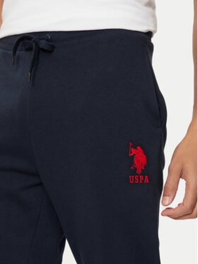 U.S. Polo Assn. Spodnie dresowe MUP0687 Granatowy Slim Fit