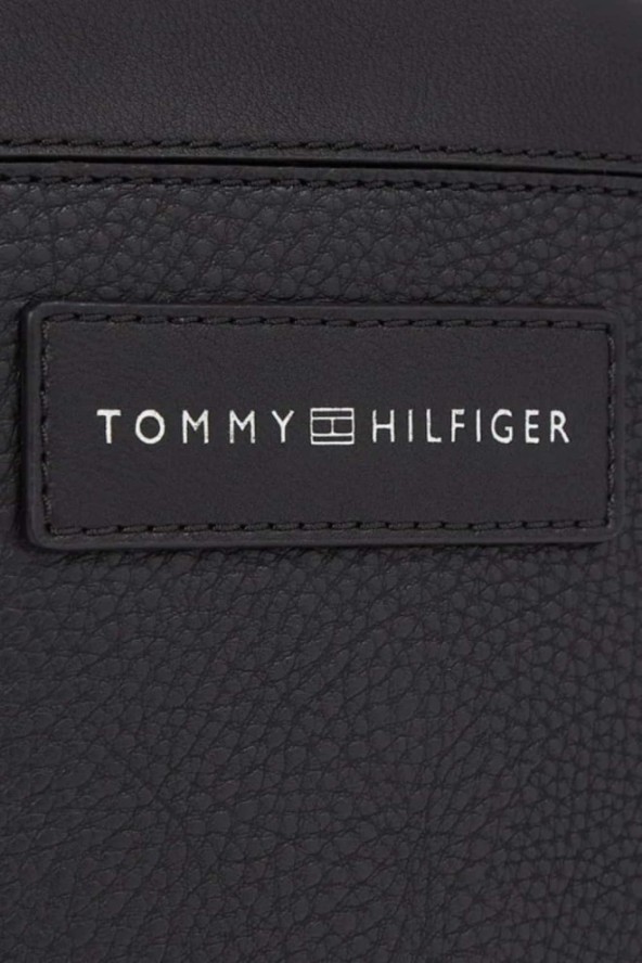 TOMMY HILFIGER Czarna męska saszetka ze stylowym logo