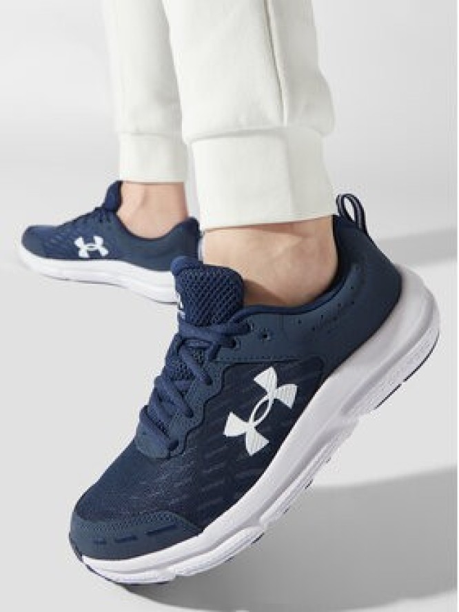 Under Armour Buty do biegania UA Charged Assert 10 3026175-400 Granatowy