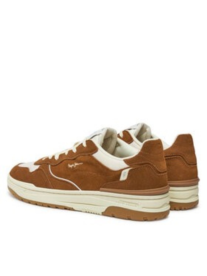 Pepe Jeans Sneakersy Chester Air M PMS00033 Brązowy