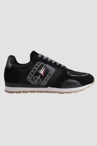 AERONAUTICA MILITARE Czarne męskie sneakersy Frecce Tricolori