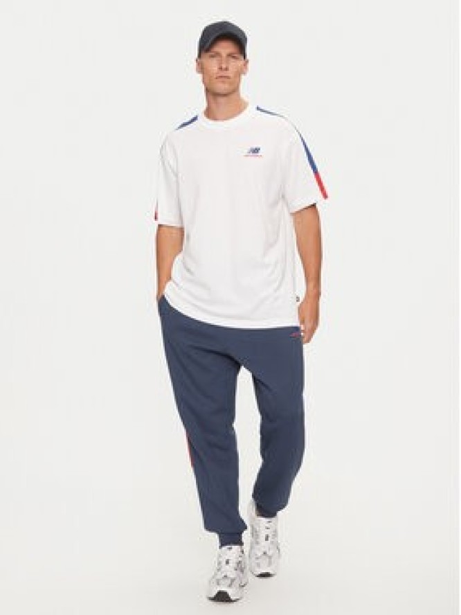 New Balance T-Shirt Classics MT43526NNY Niebieski Relaxed Fit