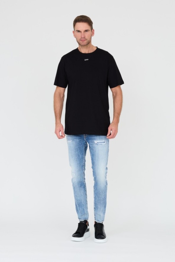 OFF-WHITE Czarny t-shirt