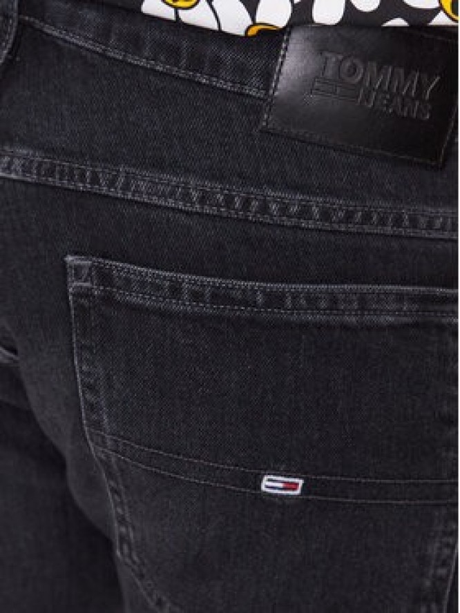 Tommy Jeans Szorty jeansowe Ronnie DM0DM16149 Czarny Relaxed Fit