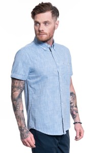 MĘSKA KOSZULA MATERIAŁOWA MUSTANG CHRIS STRIPE SHIRT 1009560 5234