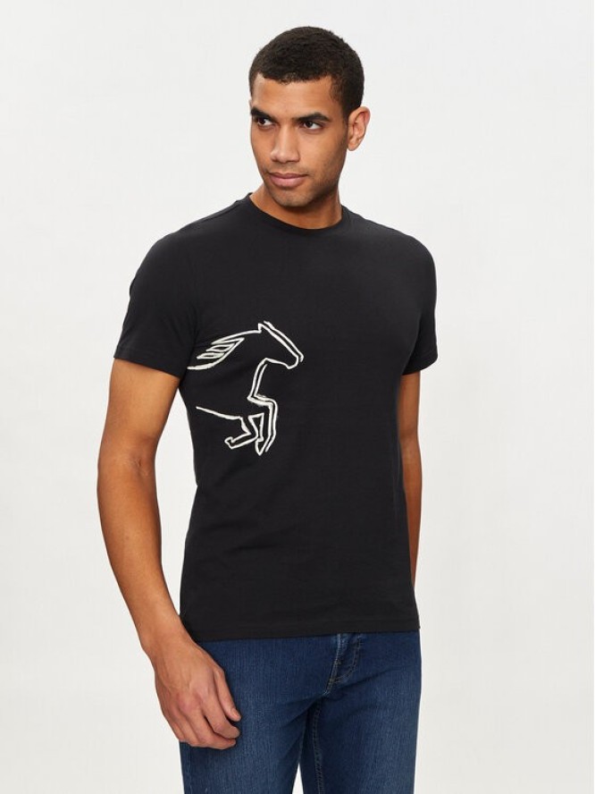 Mustang T-Shirt Austin 1015056 Czarny Regular Fit