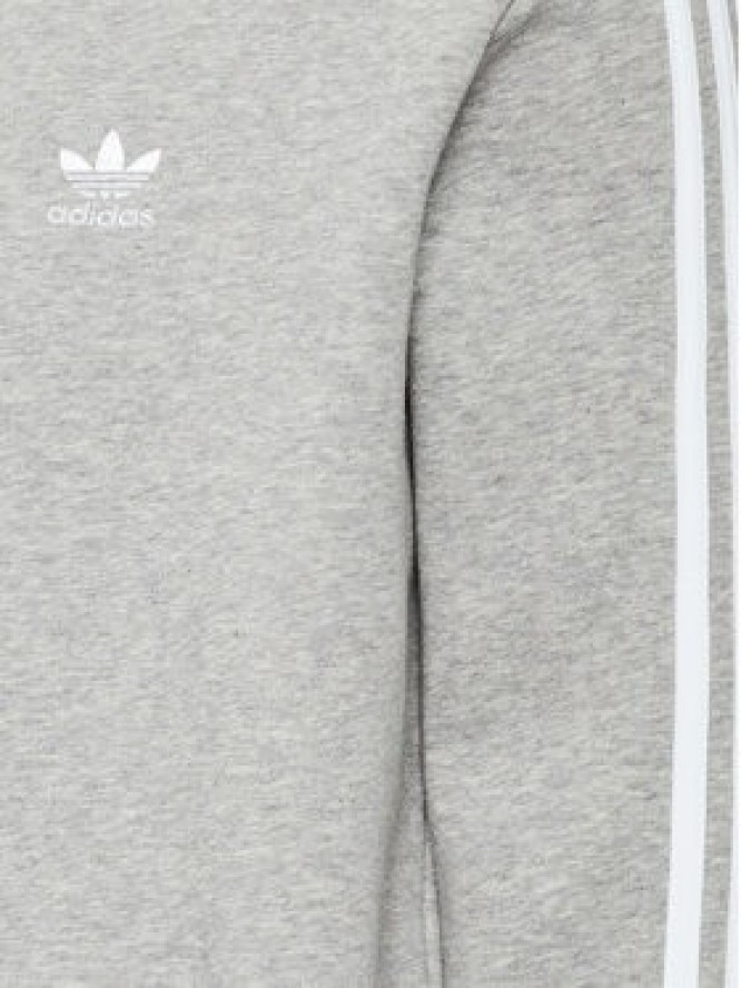 adidas Bluza 3-Stripes ED5969 Szary Regular Fit