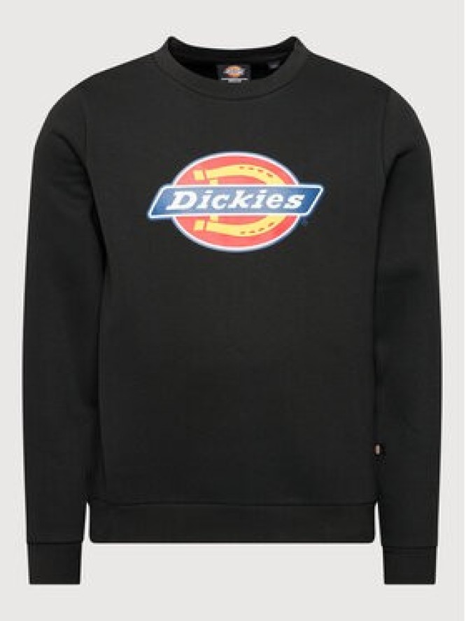 Dickies Bluza Icon Logo DK0A4XCIBLK Czarny Regular Fit