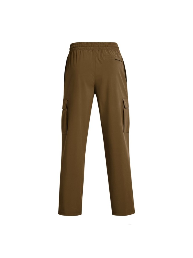 Spodnie dresowe męskie Under Armour UA Vibe Woven Cargo Pants - brązowe