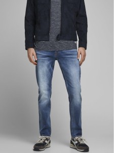 Jack&Jones Jeansy Mike 12168290 Niebieski Tapered Fit