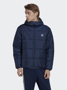 adidas Kurtka puchowa HM2462 Granatowy Relaxed Fit