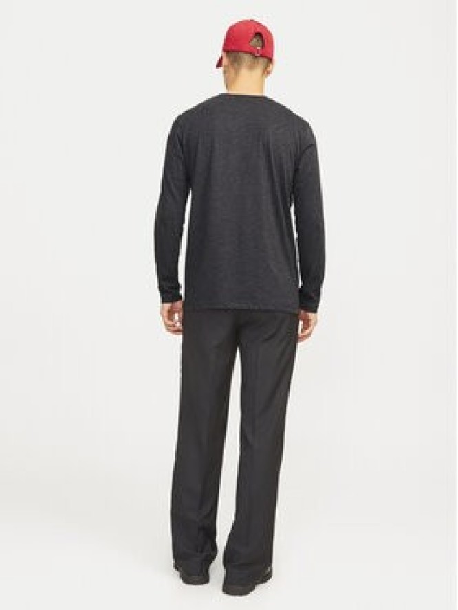 Jack&Jones Longsleeve Alvis 12259735 Czarny Standard Fit