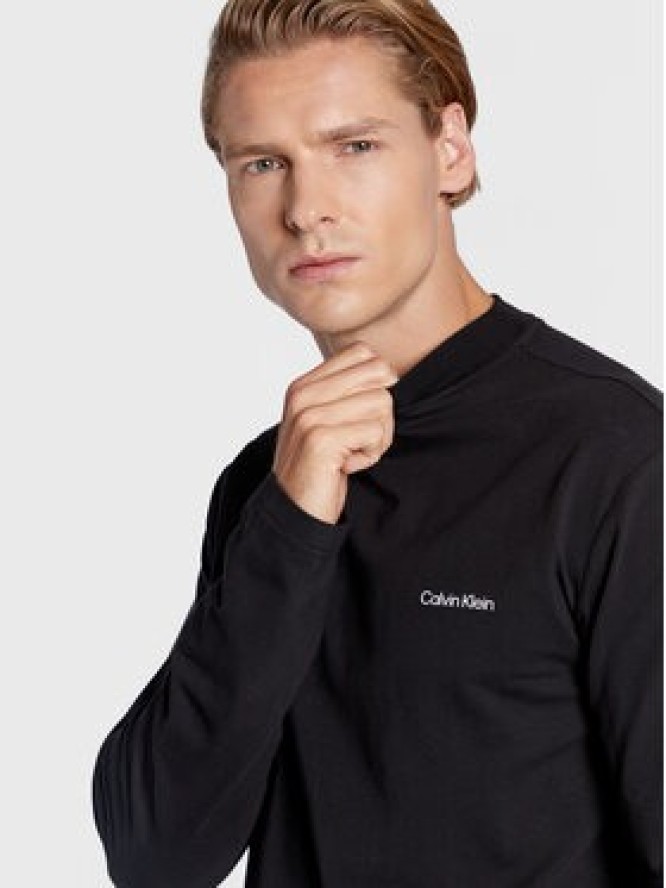Calvin Klein Longsleeve K10K110179 Czarny Regular Fit