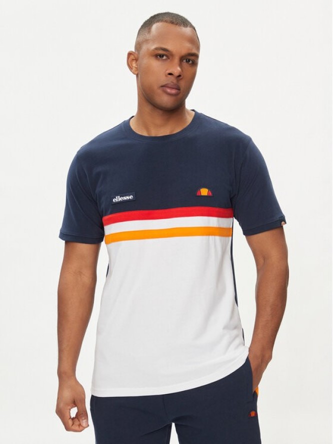 Ellesse T-Shirt Venire Tee SHR08507 Granatowy Regular Fit