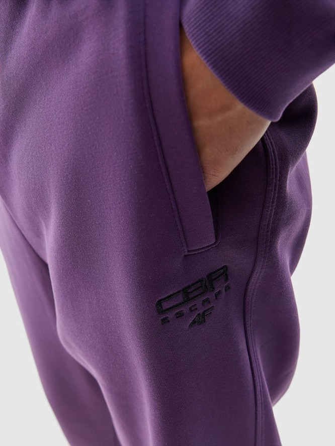 4F Spodnie dresowe w kolorze fioletowym rozmiar: L