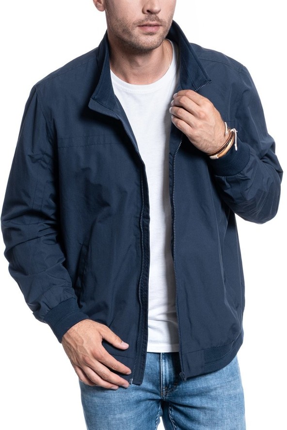 KURTKA WRANGLER BOMBER JACKET NAVY W4C0YC114