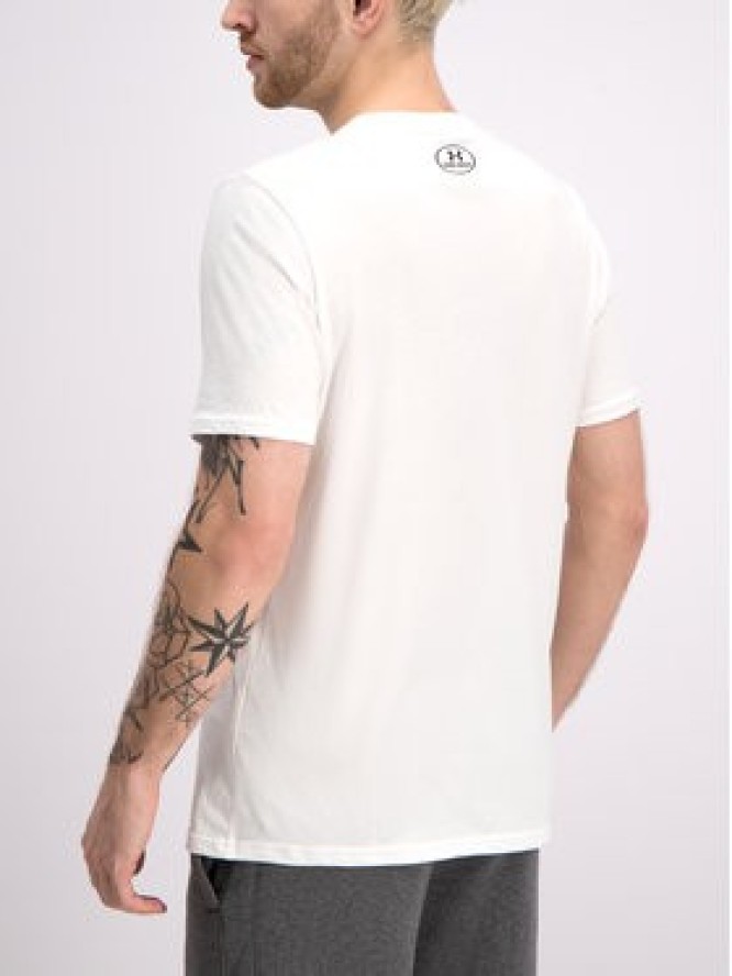 Under Armour T-Shirt 1326799 Biały Loose Fit