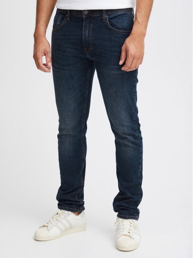 Blend Jeansy 20700053 Granatowy Slim Fit