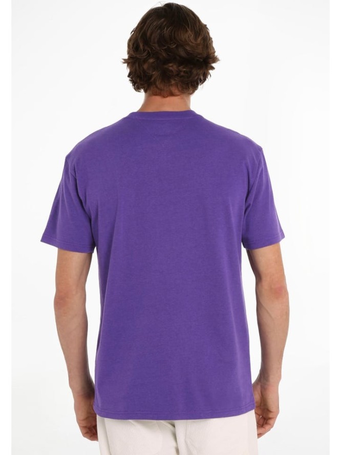 TOMMY JEANS Koszulka w kolorze fioletowym rozmiar: L
