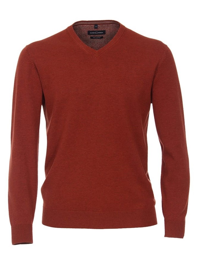 CASAMODA Sweter w kolorze ciemnopomarańczowym rozmiar: M