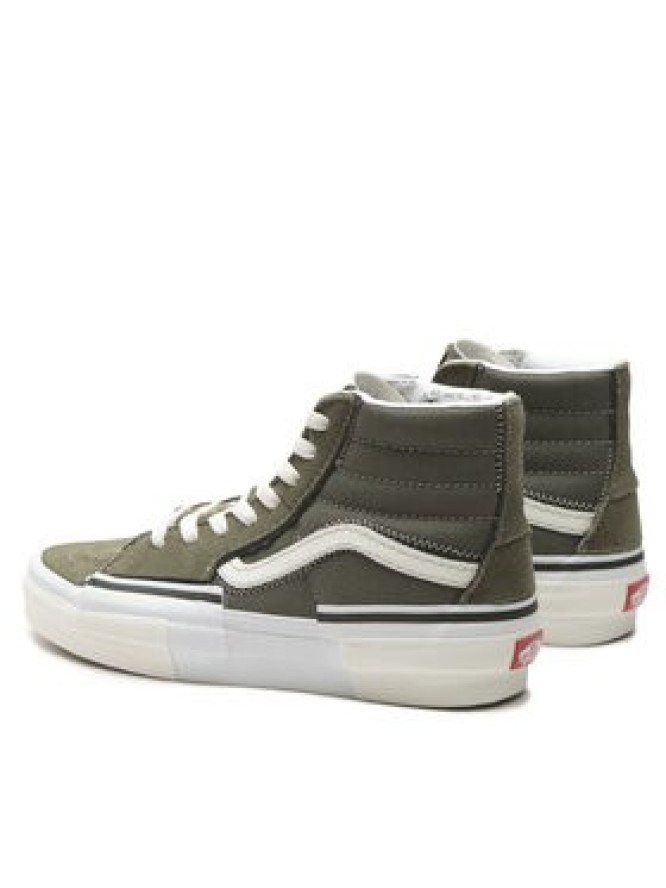 Vans Sneakersy Sk8-Hi Reconst VN0005UKOLO1 Zielony