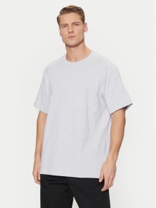 adidas T-Shirt Premium Essentials JD3275 Szary Loose Fit