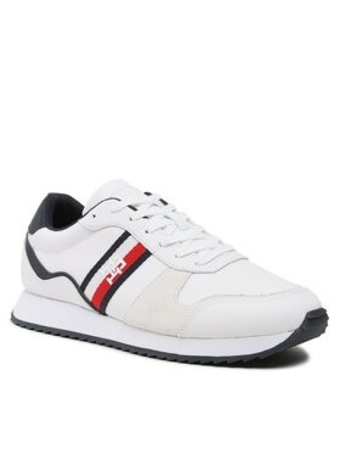 Tommy Hilfiger Sneakersy Runner Evo Leather FM0FM04714 Biały