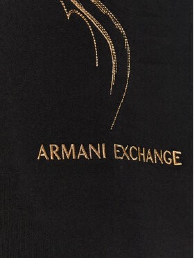 Armani Exchange Bluza 3DZMDG ZJ4XZ 1200 Czarny Regular Fit