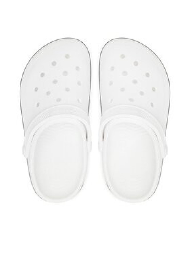 Crocs Klapki Crocs Crocband Clean Clog 208371 Biały