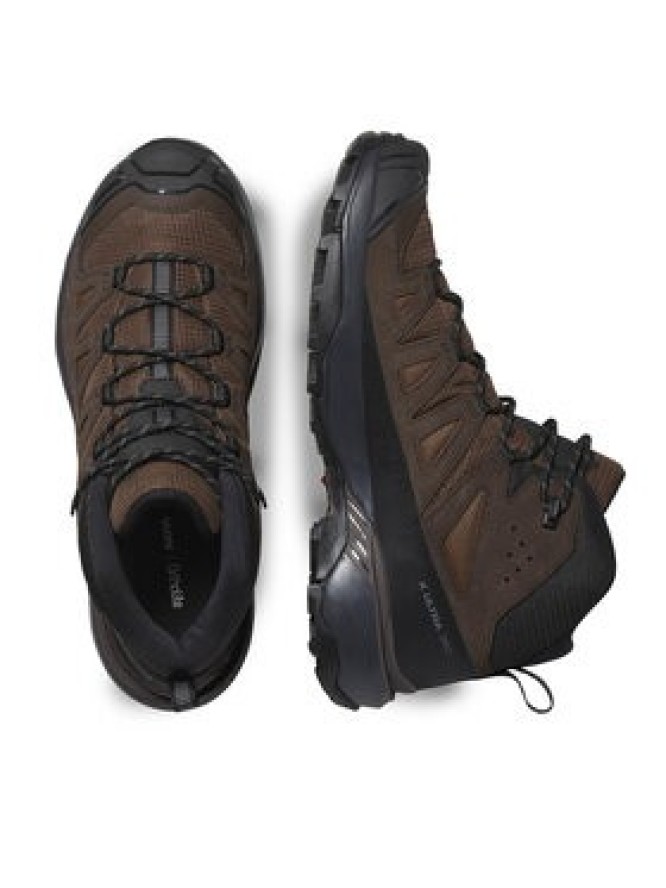 Salomon Trekkingi X Ultra 360 Leather Mid Gore-Tex L47570900 Brązowy