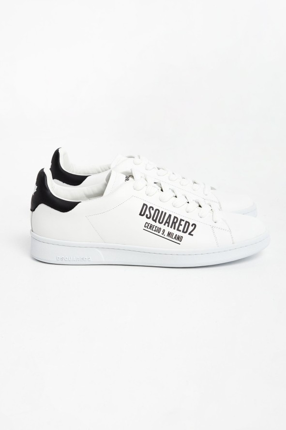 Sneakersy męskie skórzane DSQUARED2