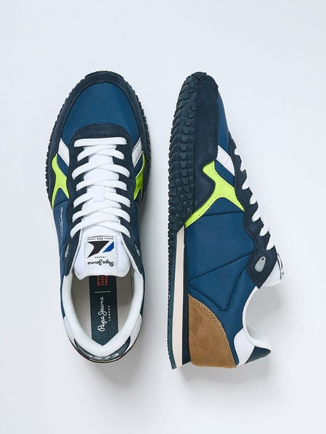 Pepe Jeans FOOTWEAR Sneakersy w kolorze niebieskim rozmiar: 40