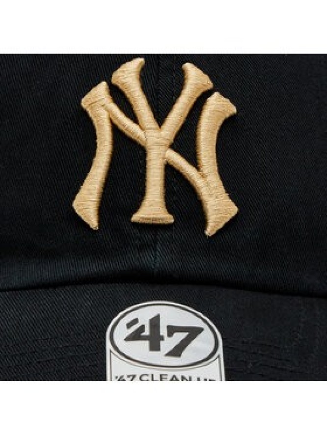 47 Brand Czapka z daszkiem MLB New York Yankees Bagheera Under 47 B-BGHUV17GWS-BKA Czarny