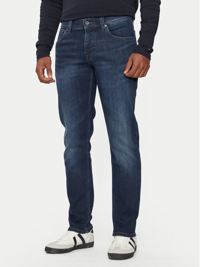 Bugatti Jeansy 3108D 66671B Granatowy Slim Fit