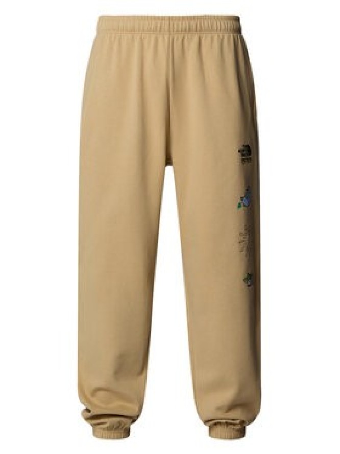 The North Face Spodnie dresowe Unisex Mountain Cleanup NF0A8C2W Beżowy Relaxed Fit