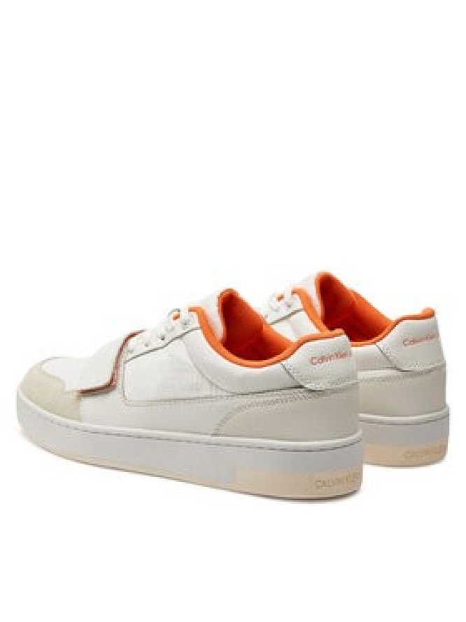 Calvin Klein Jeans Sneakersy Basket Cupsple Velcro Softny YM0YM00609 Biały