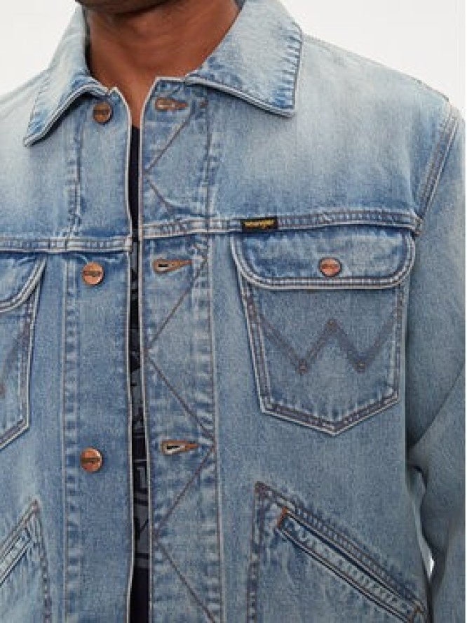 Wrangler Kurtka jeansowa 112350475 Niebieski Regular Fit
