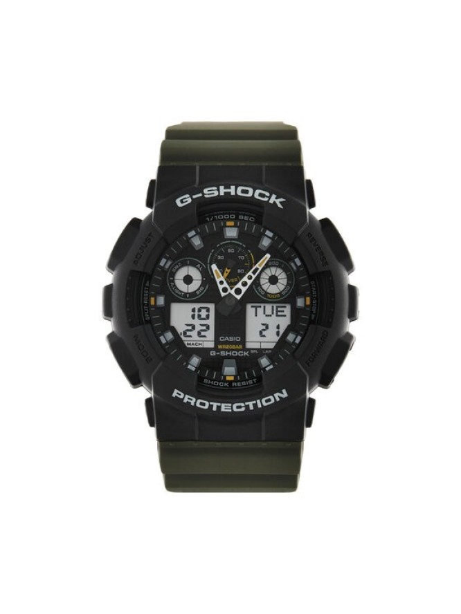 G-Shock Zegarek Two Tune Utility GA-100TU-1A3ER Khaki